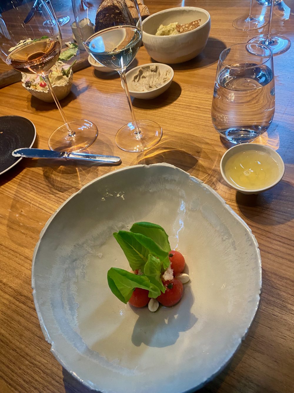 Dining at Moss, the Michelin-starred restaurant at the best luxury hotel in Iceland