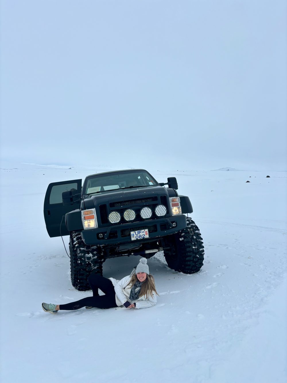 Our 4x4 superjeep for driving into Iceland's Highlands