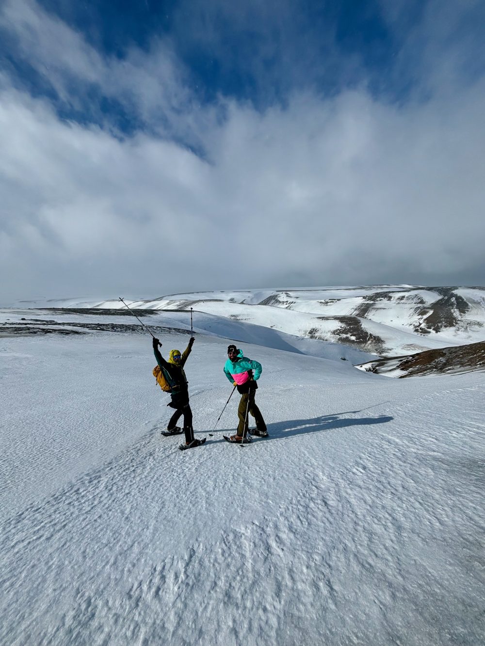 Snowshoeing in Iceland