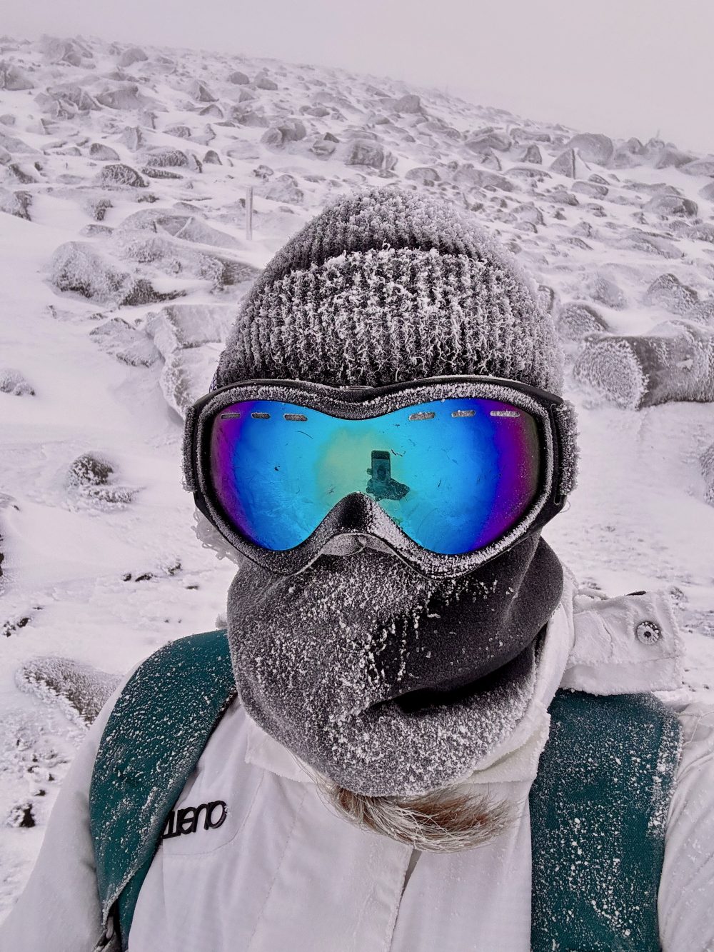 Staying warm on my winter adventure in Iceland