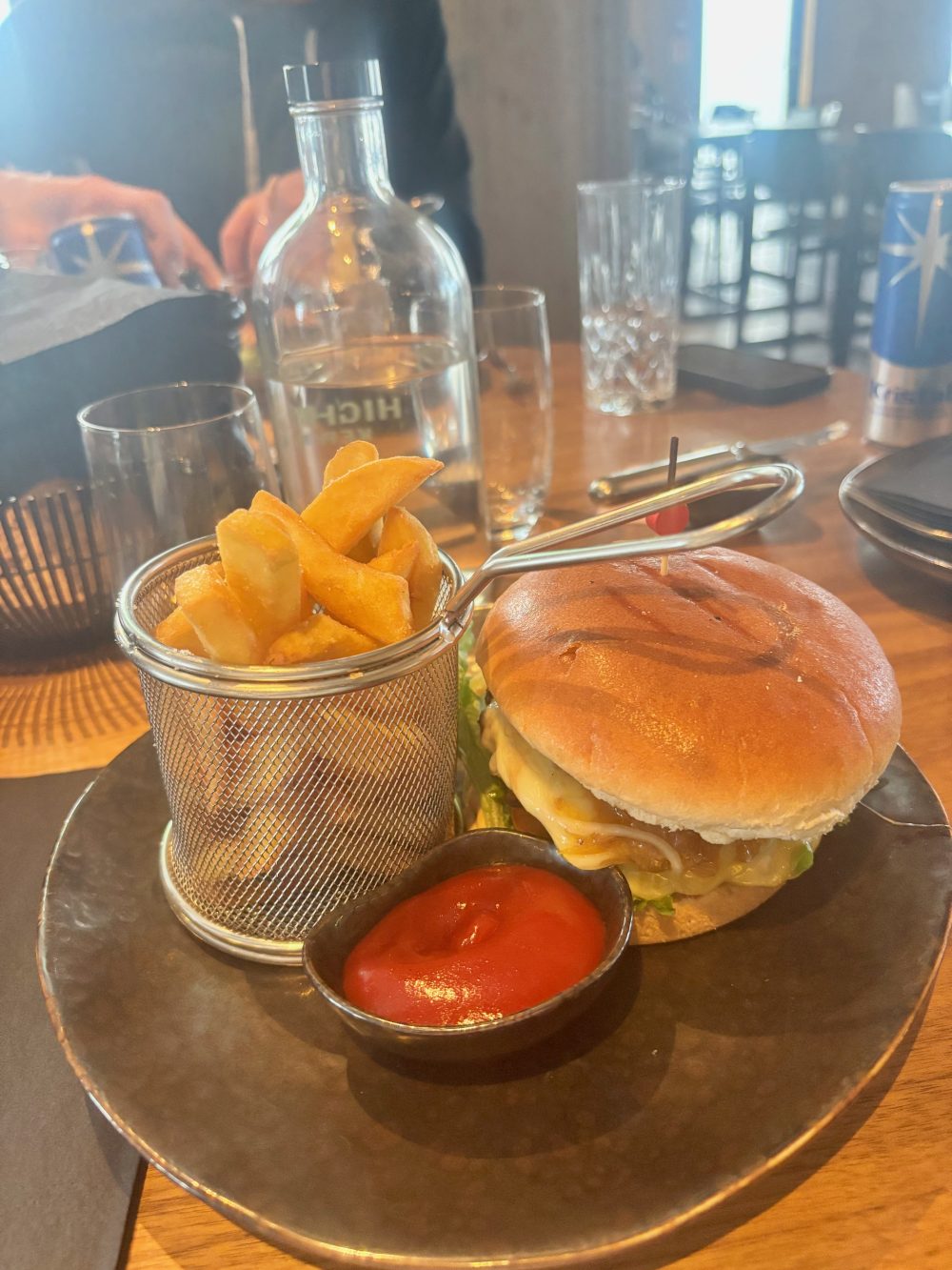 Lunch at Highland Base