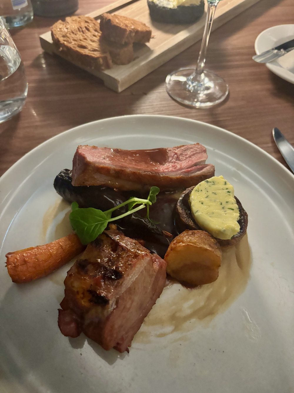 Dining at Lava Restaurant at the Blue Lagoon