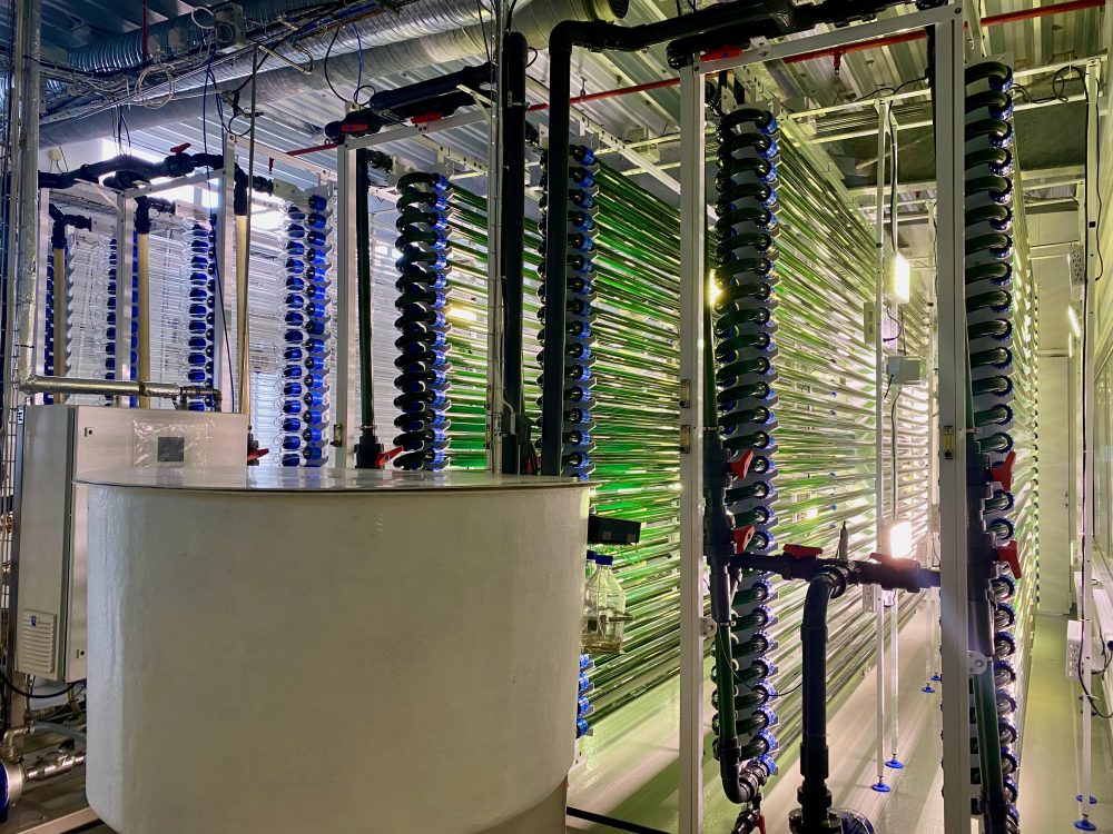 Background of the Blue Lagoon in Iceland