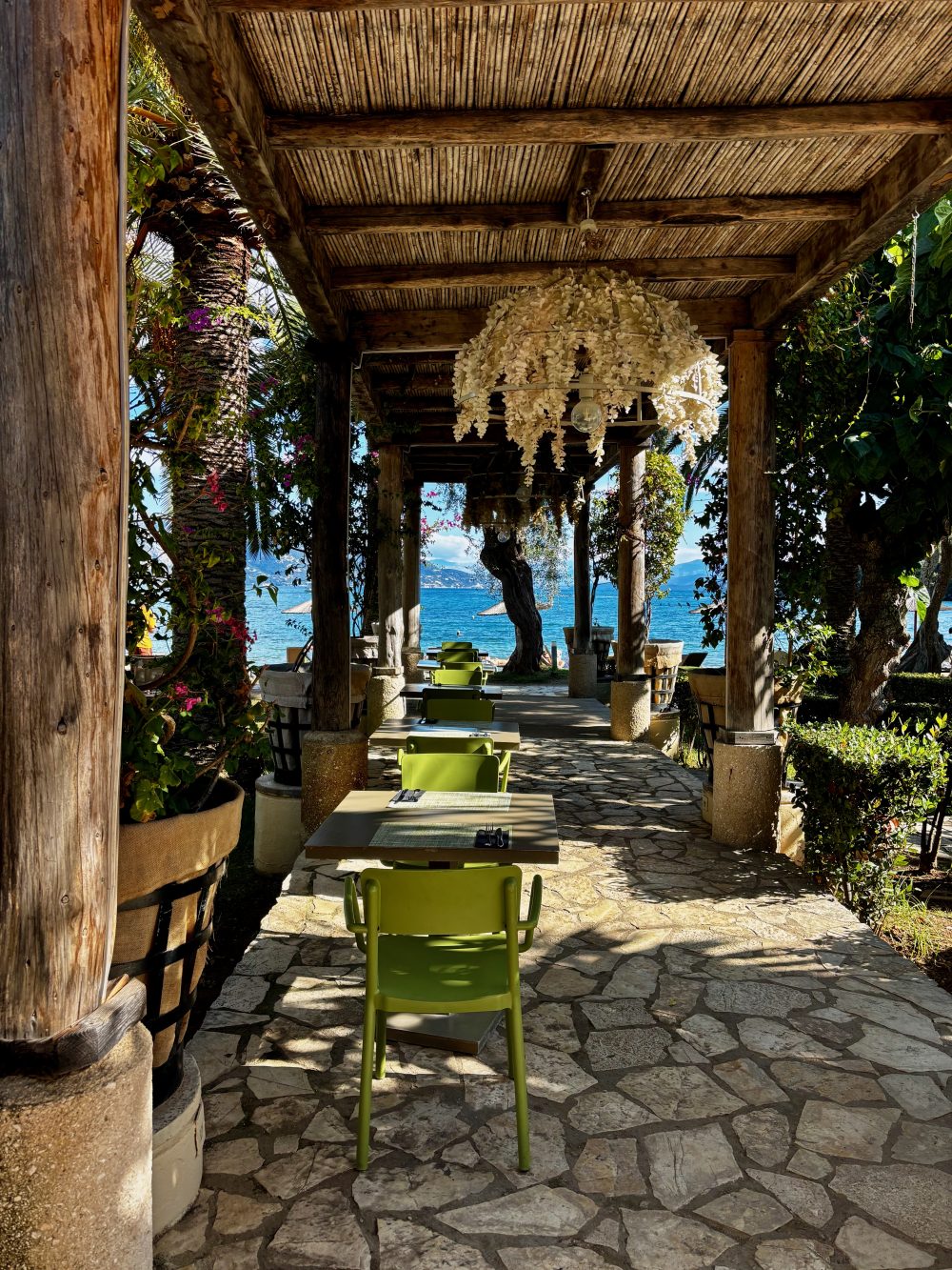 Food offering at Grecotel LUXME Daphnila Bay 