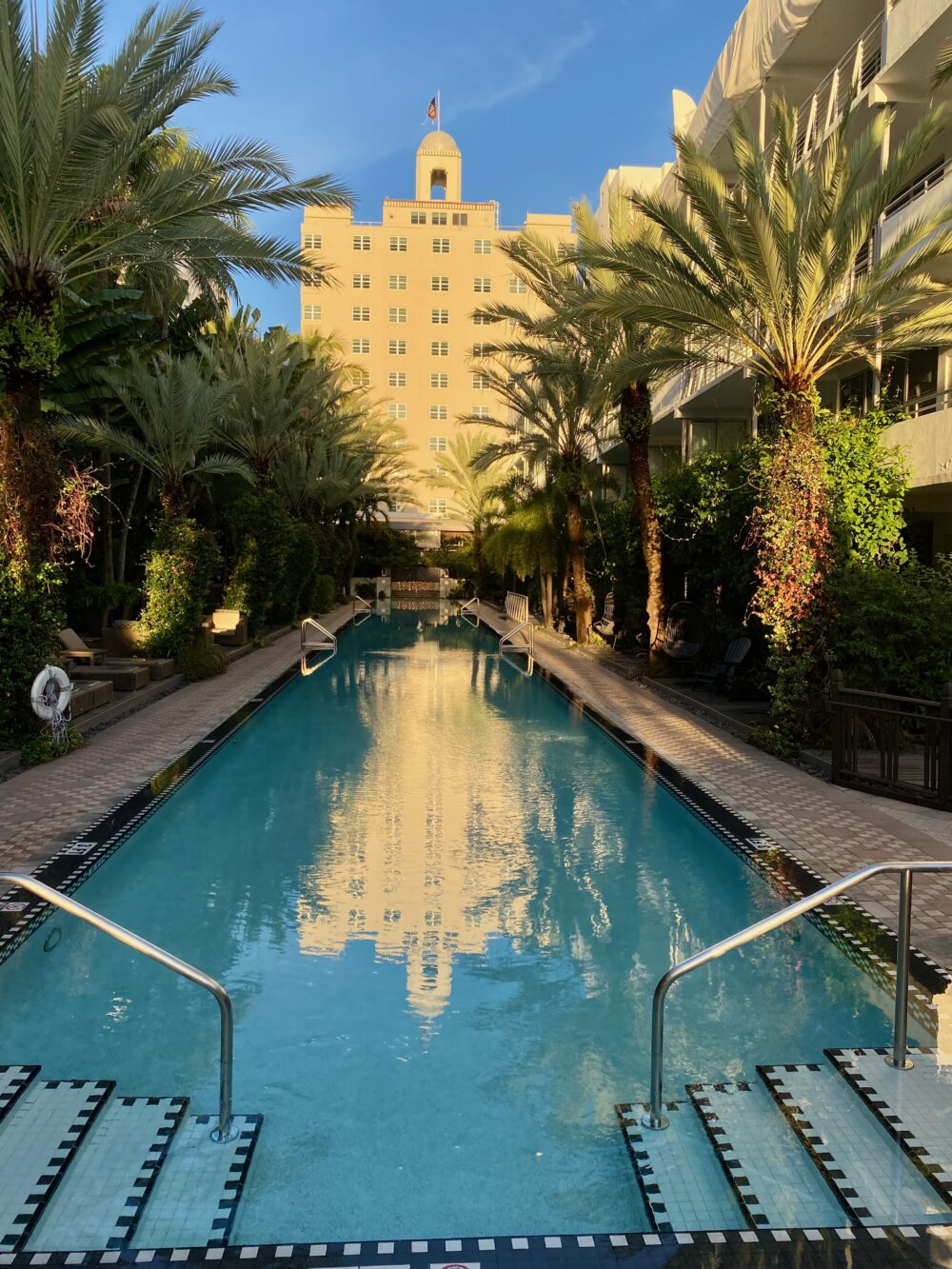 Enjoying an adults-only stay at The National Hotel in Miami Beach
