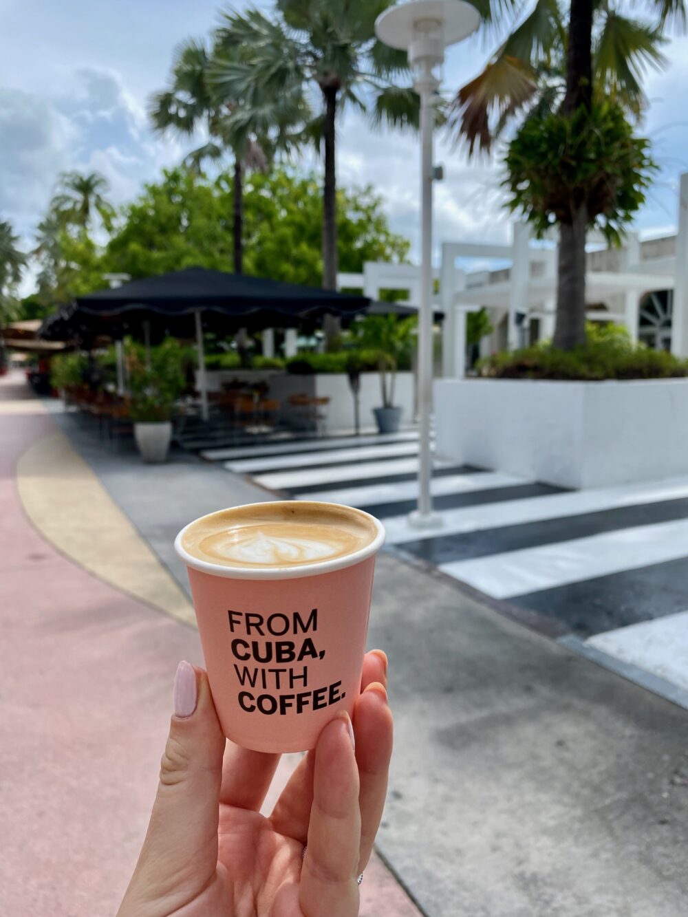 Cuban coffee in Miami