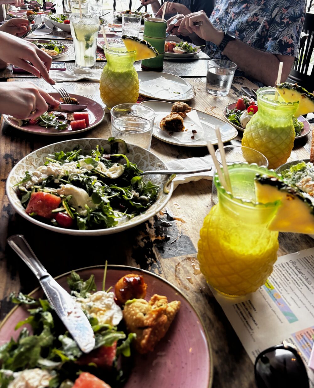 Delicious food at La Canita in Bayside, Miami