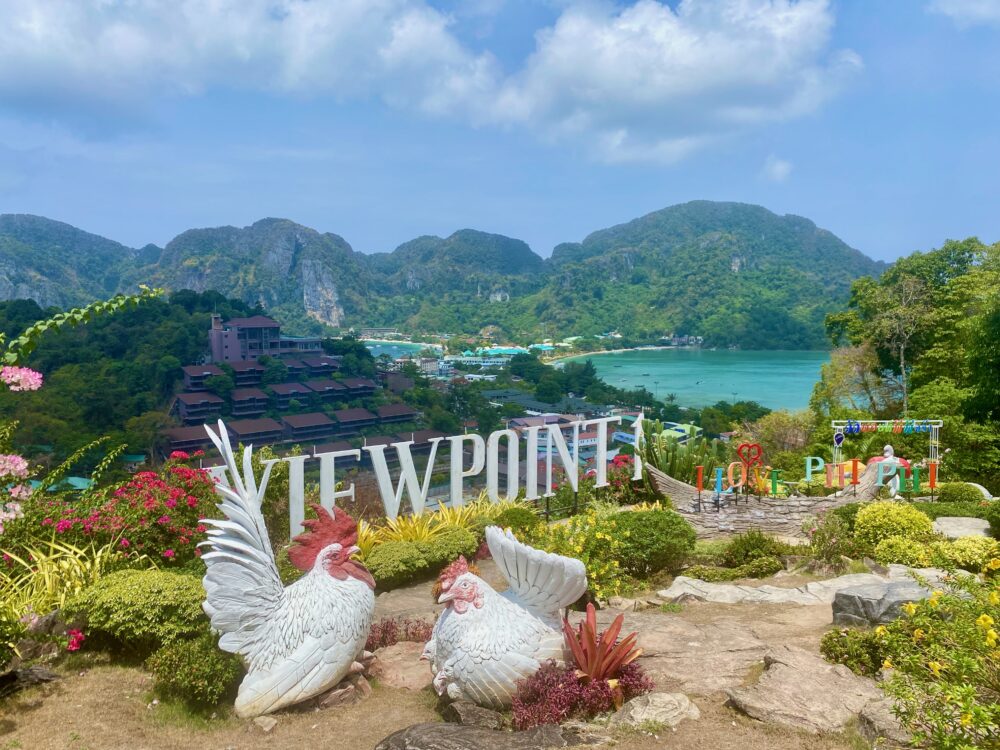 Viewpoint in Koh Phi Phi