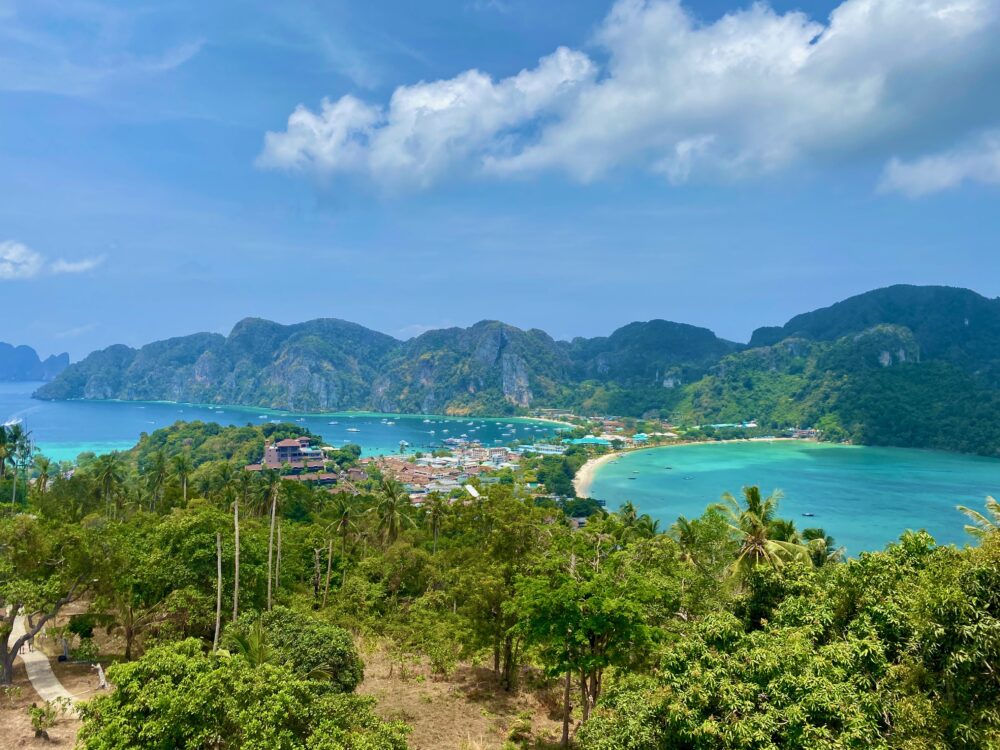 Viewpoint in Koh Phi Phi