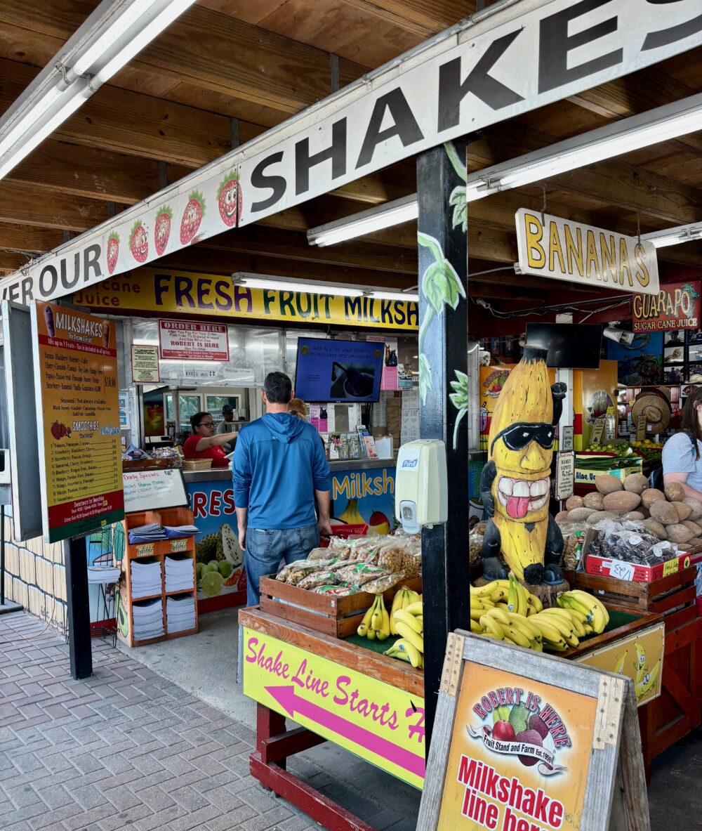 The awesome Robert is Here fruit stand near Homestead, Florida