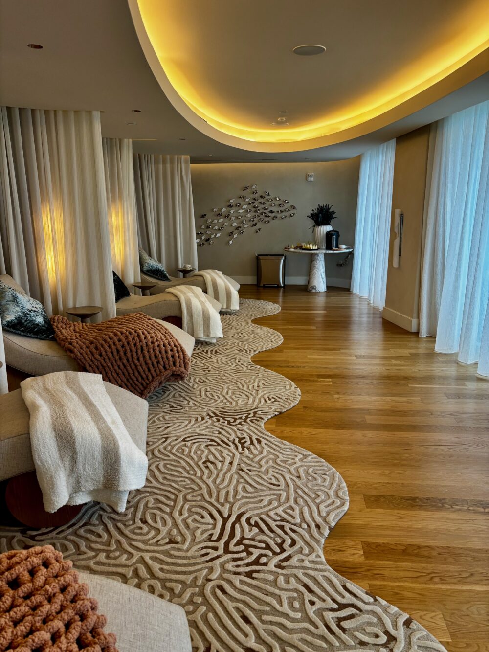 The spa at the Andaz Miami Beach