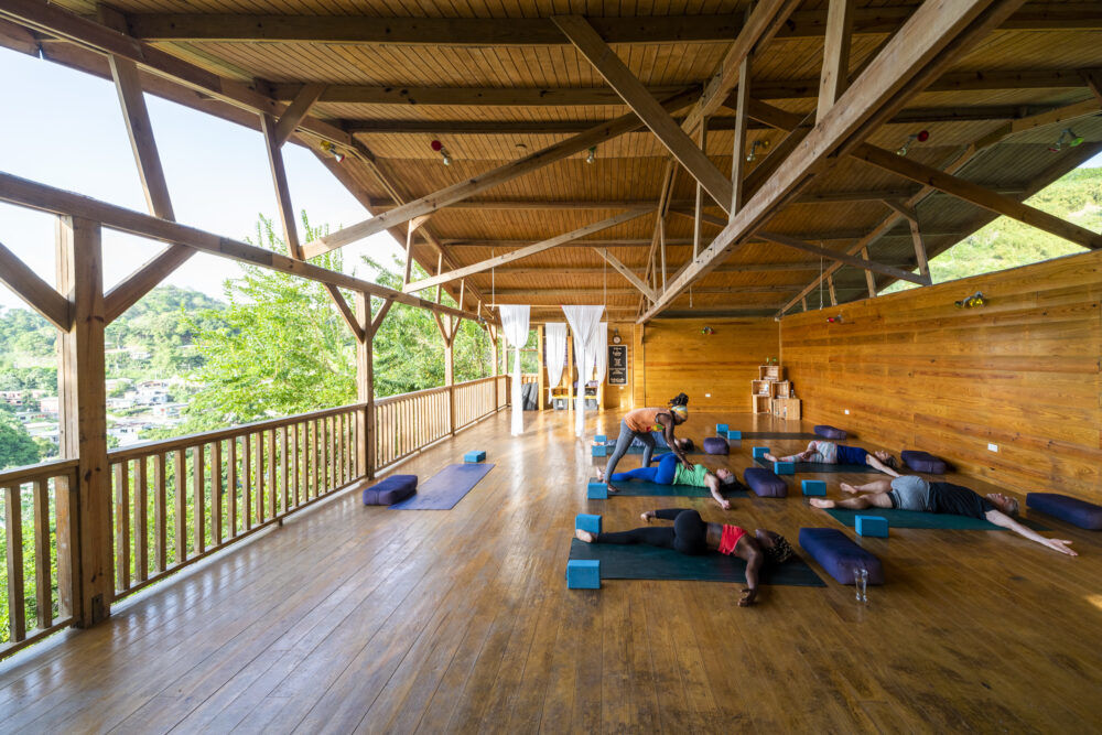 Yoga at Castara Retreats