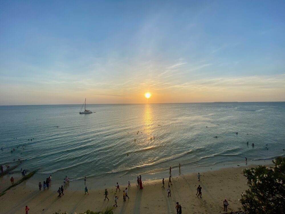 Sunset in Zanzibar