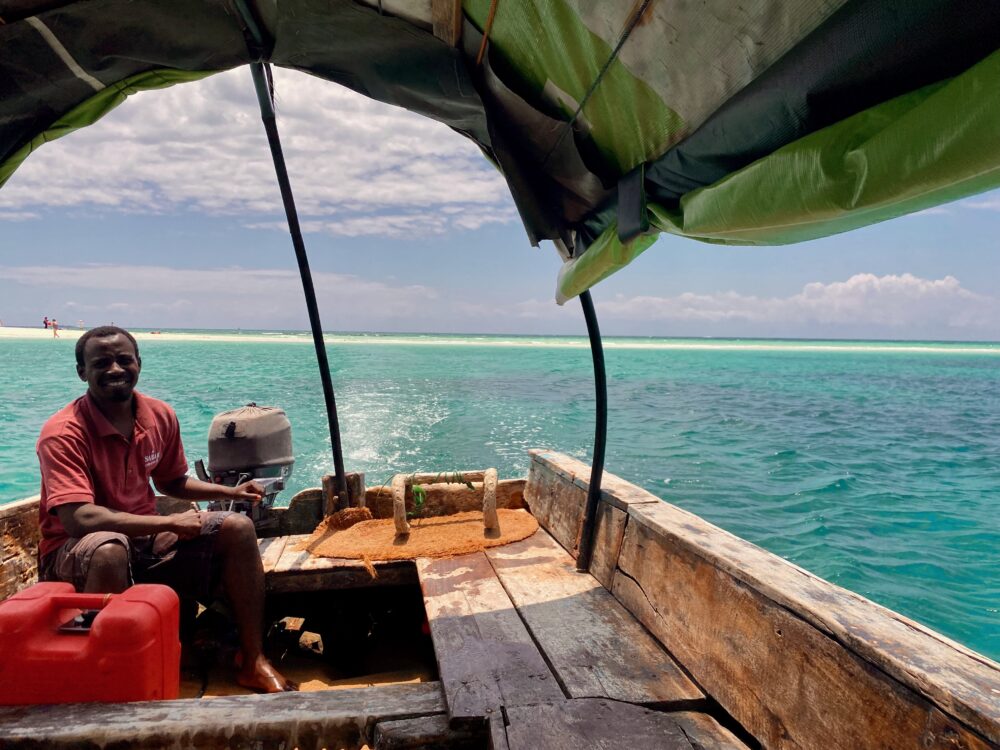 boats in Zanzibar