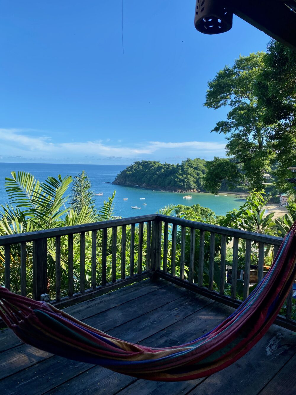 Beautiful weather in Tobago