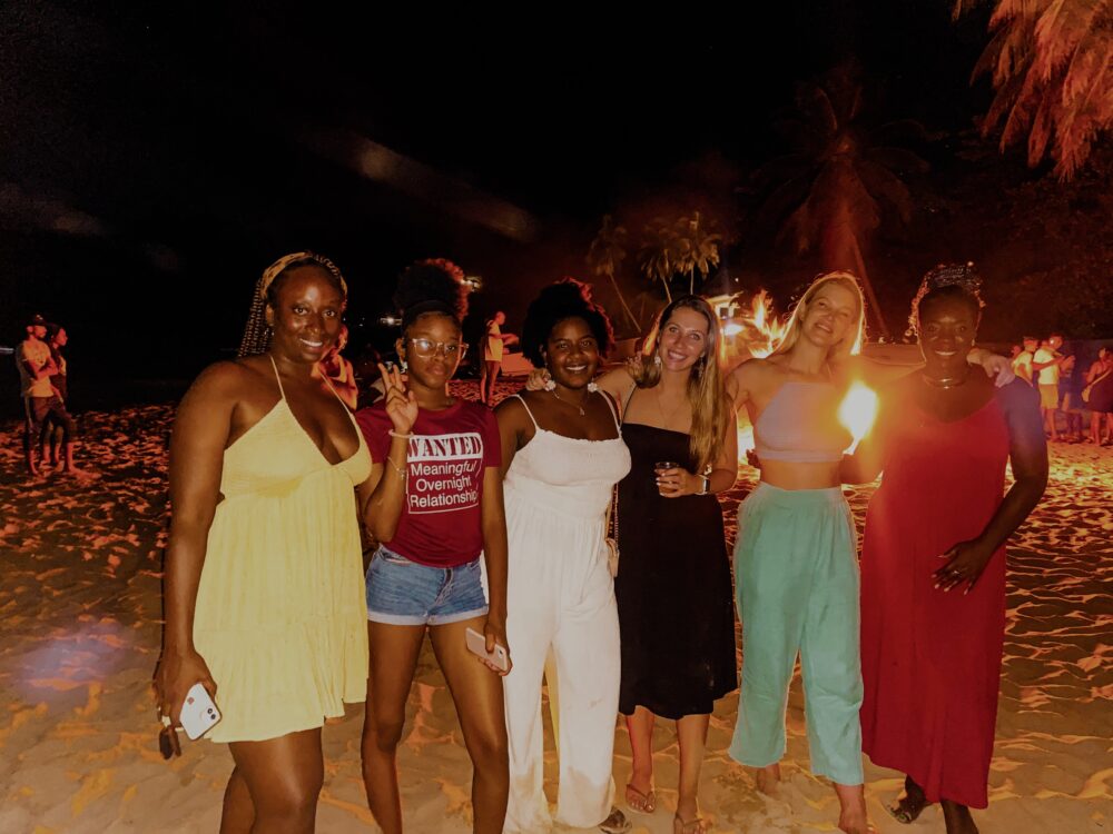 Castara Bonfire in Tobago