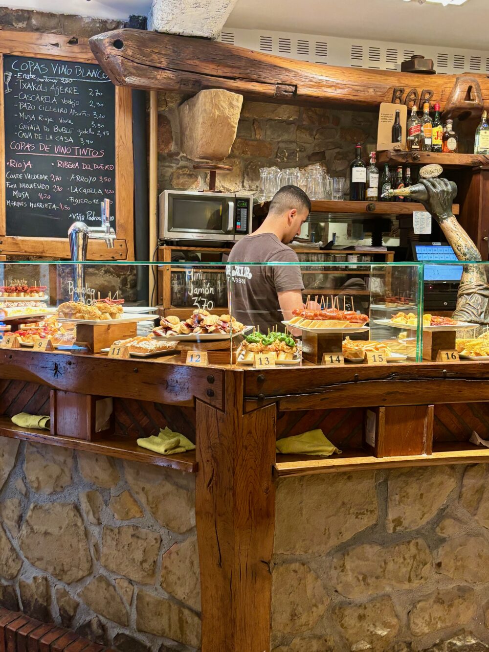 Pintxos in San Sebastián