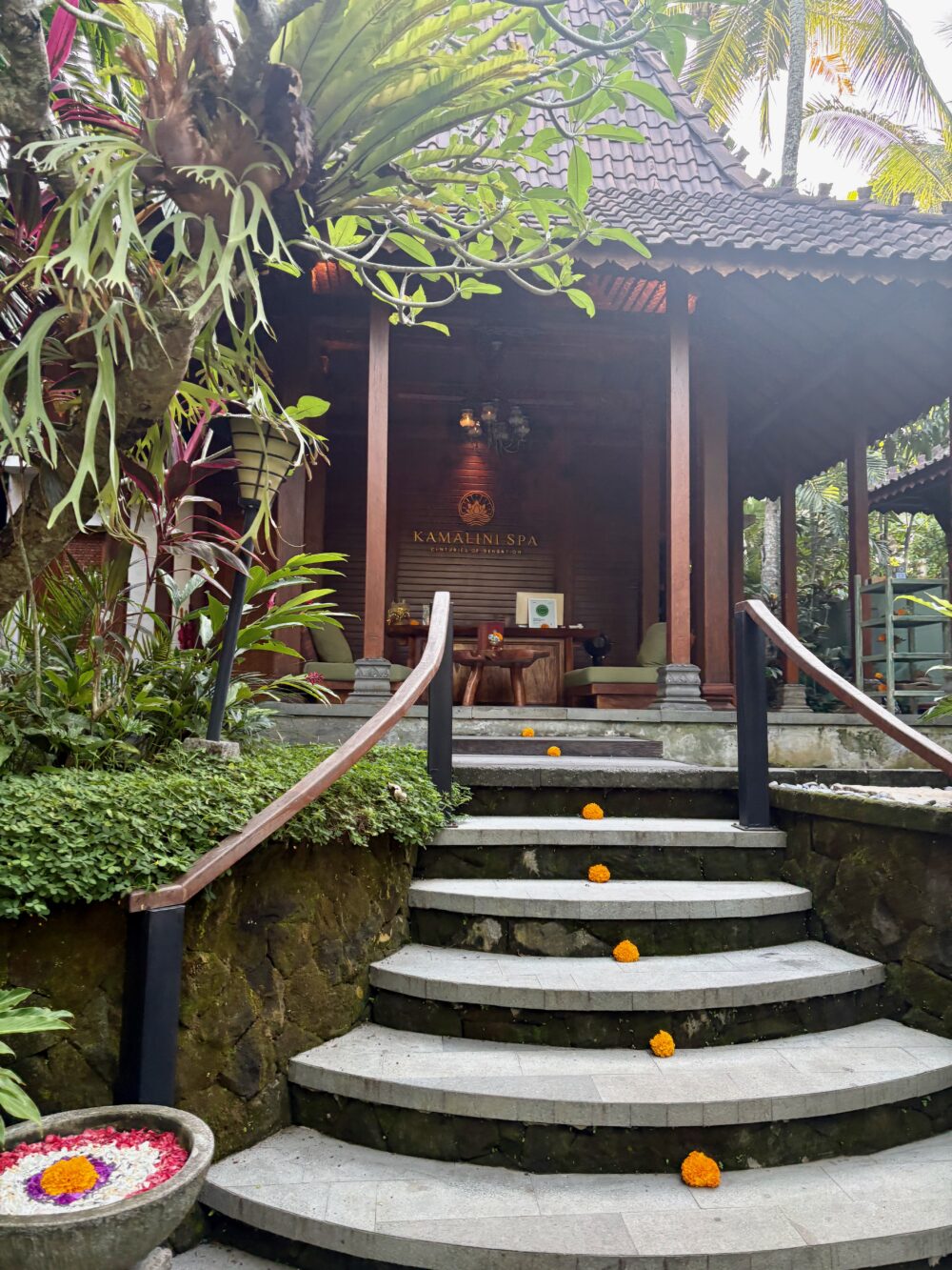 the spa at Arkamara Dijiwa