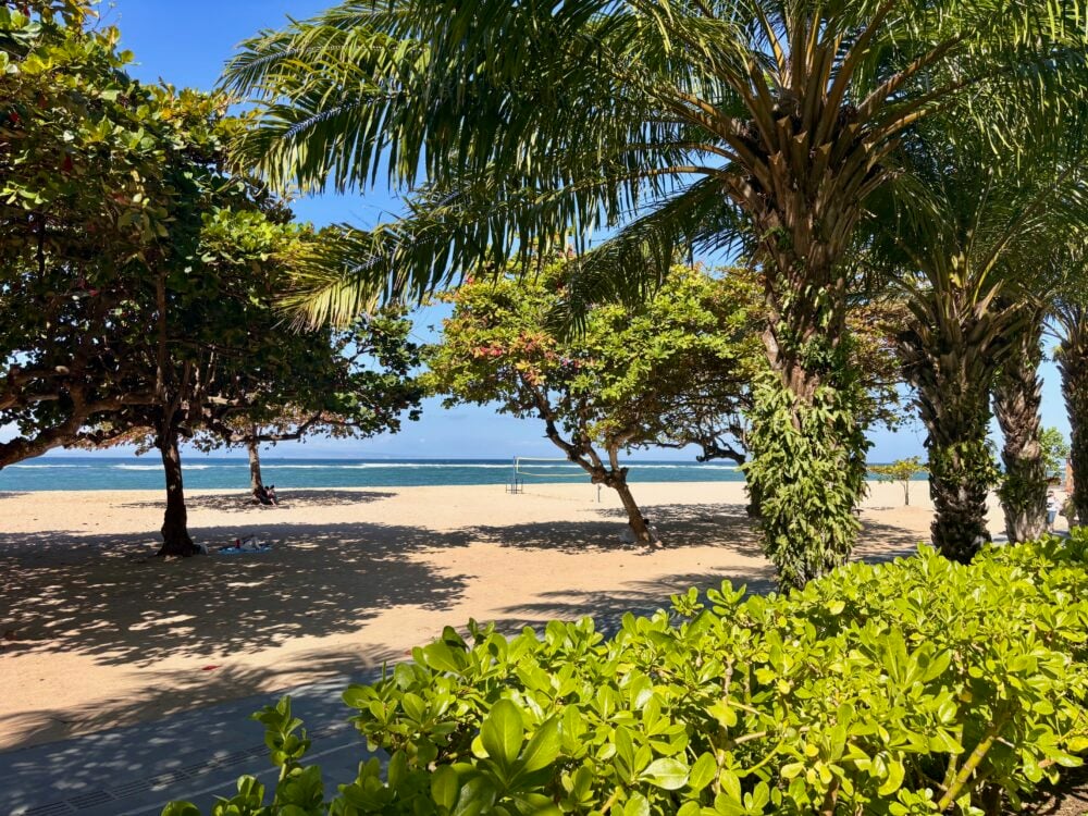 Sanur beachfront by Bali Beach Hotel