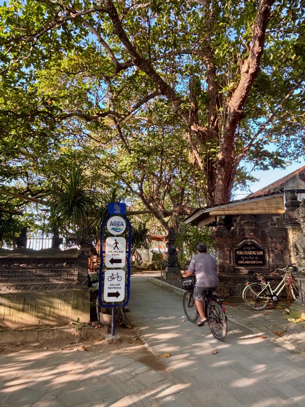 Walking in Sanur, Bali