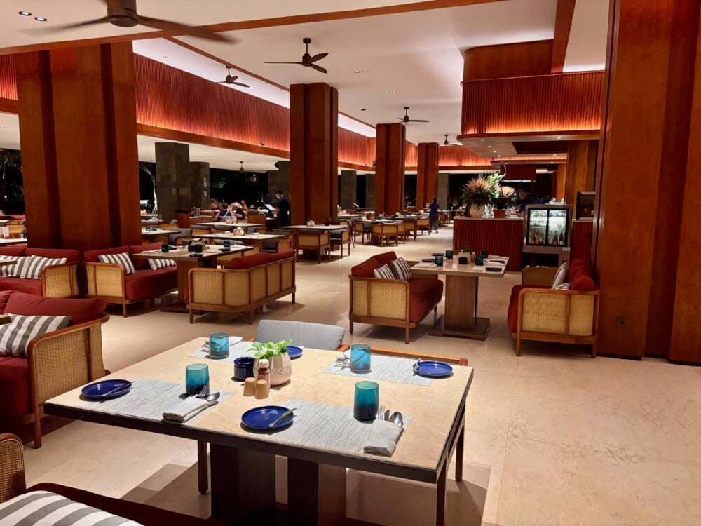 Arunika restaurant at Bali Beach Hotel