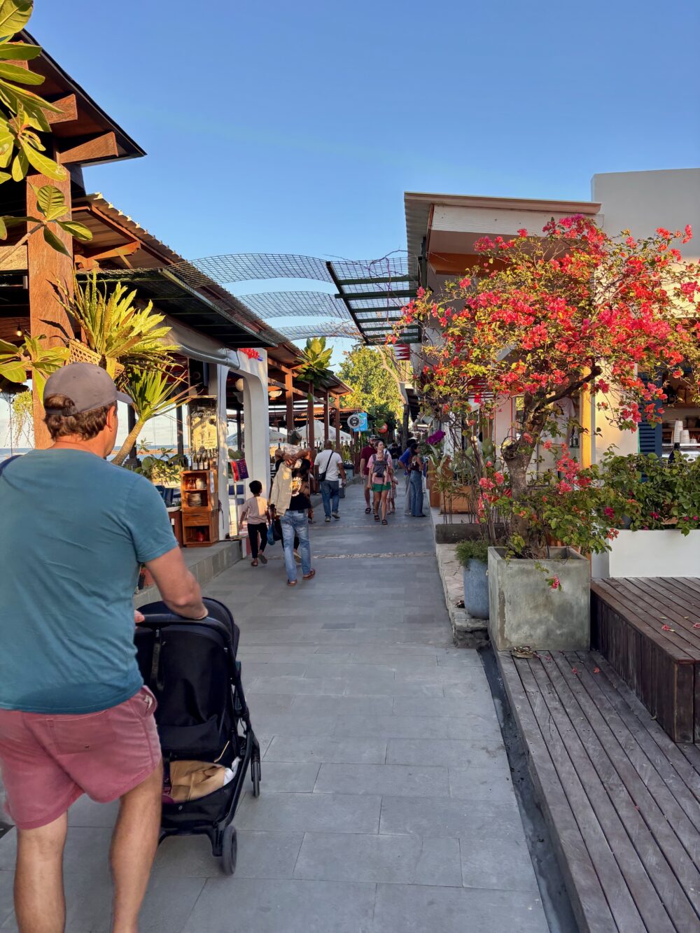 Walking in Sanur, Bali