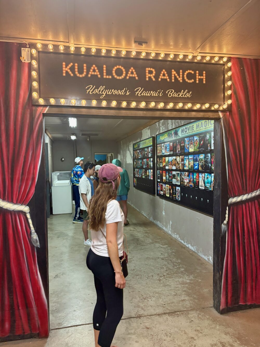 Learning about the island's filming background at Kualoa Ranch