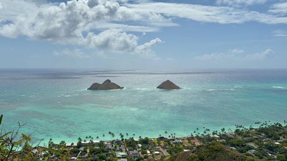 Views from the Lanakai Pillbox trail