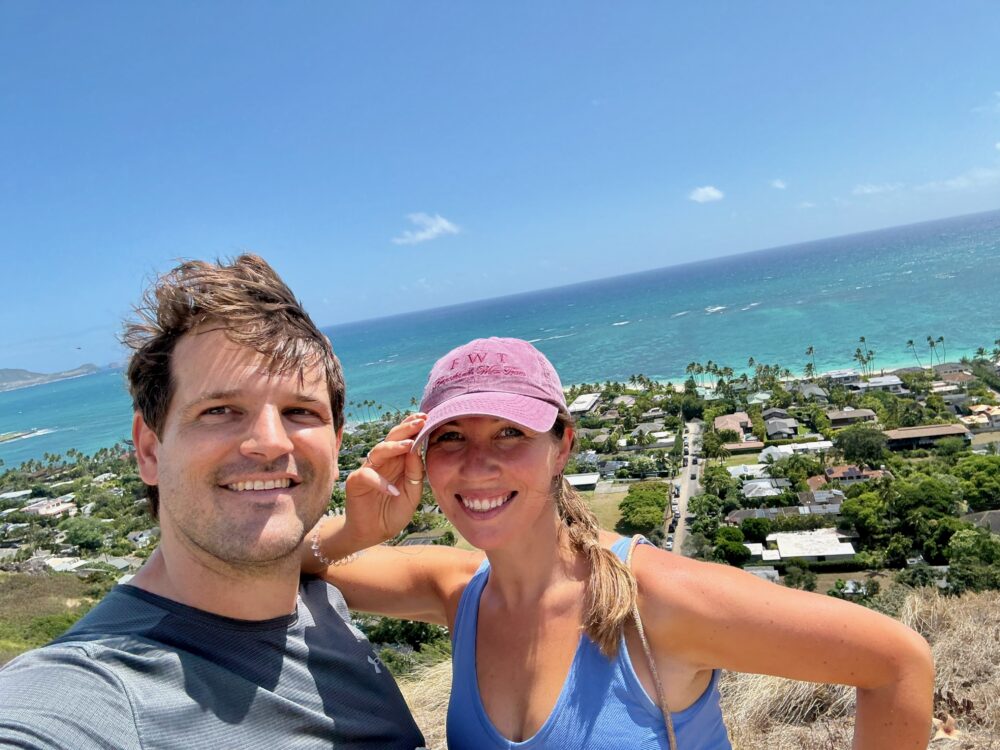 Hiking the Lanakai Pillbox trail
