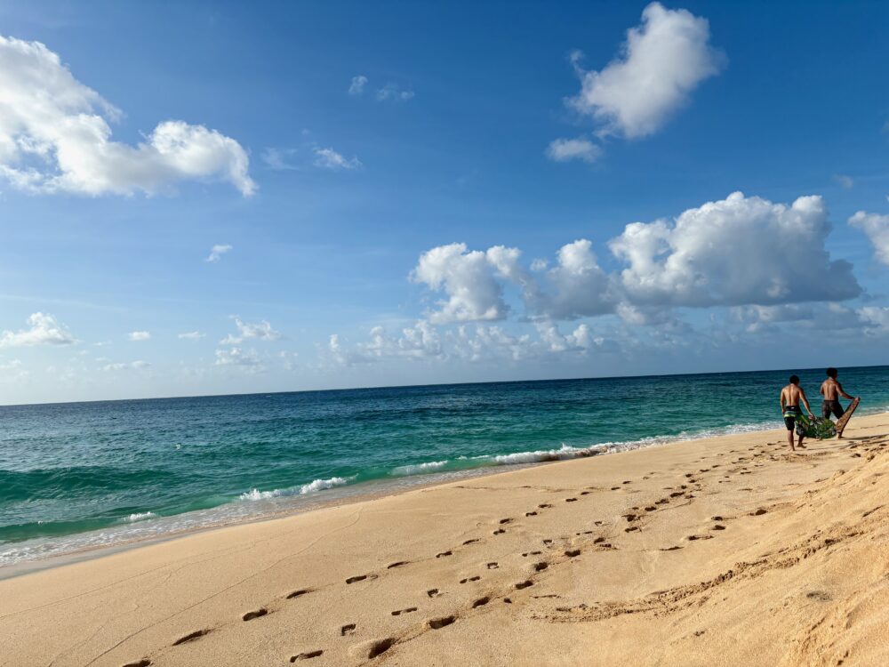 The Banzai Pipeline in June