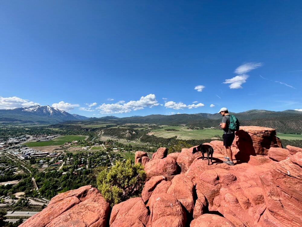 Hiking in Carbondale, Colorado in Spring