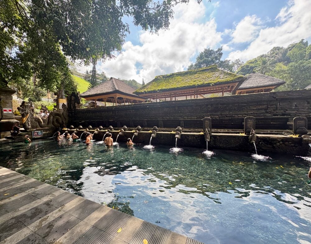 Tirta Empul temple near Ubud in Bali