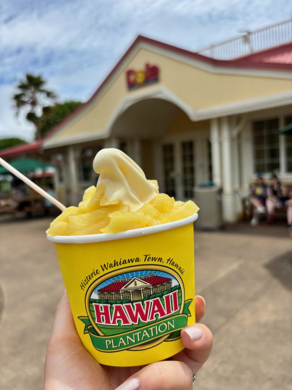 Visiting the Dole Plantation in Oahu
