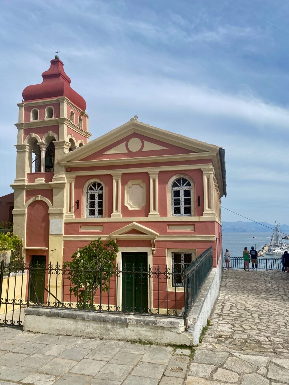 The beautiful church of Panagia Mandrakina