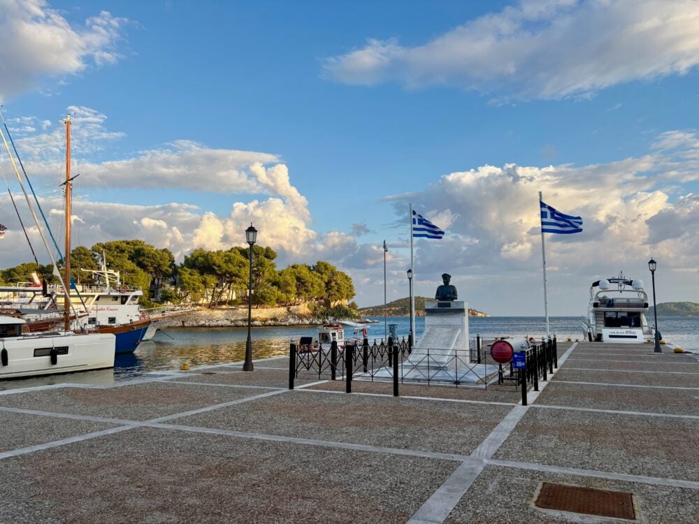 The Old Port in Skiathos