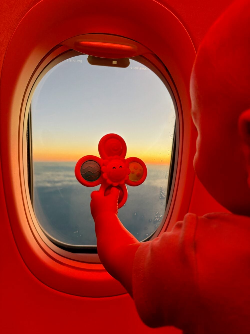 Enjoying our Jet2 flight