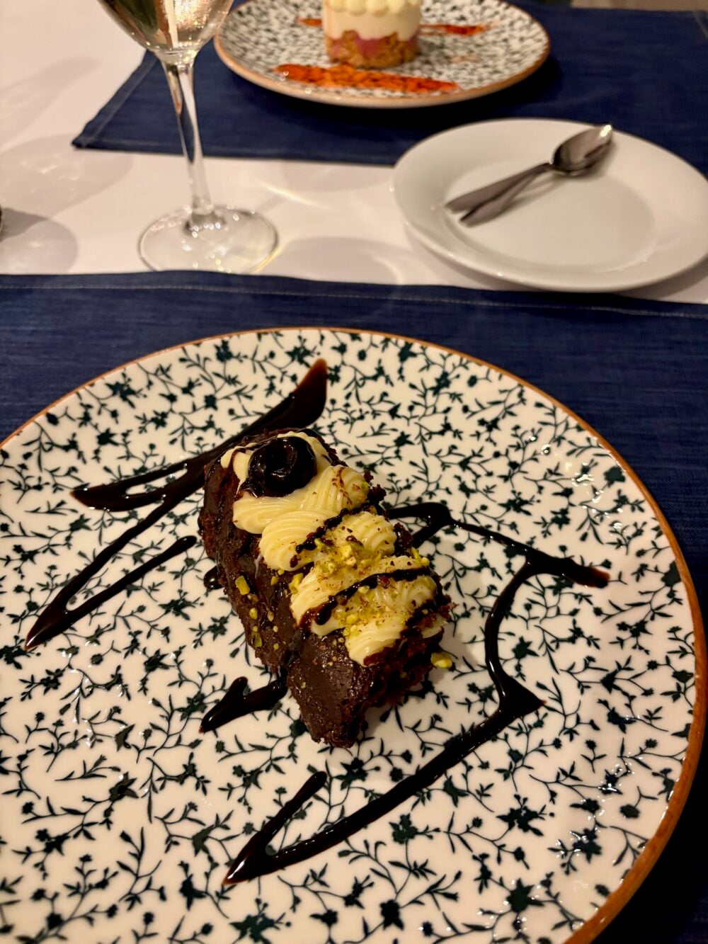 Dinner at Black Olive in Kassandra Bay Resort in Skiathos